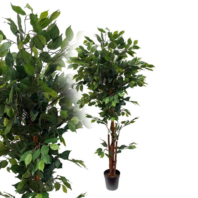 Ficus Kunstbaum grün 165 cm
