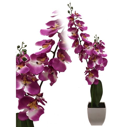 Orchidee 55 cm Lila Kunstpflanze kaufen